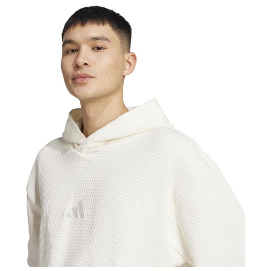 Adidas Ανδρικό φούτερ All SZN Waffle Knit Hoodie Adidas Ανδρικό φούτερ All SZN Waffle Knit Hoodie